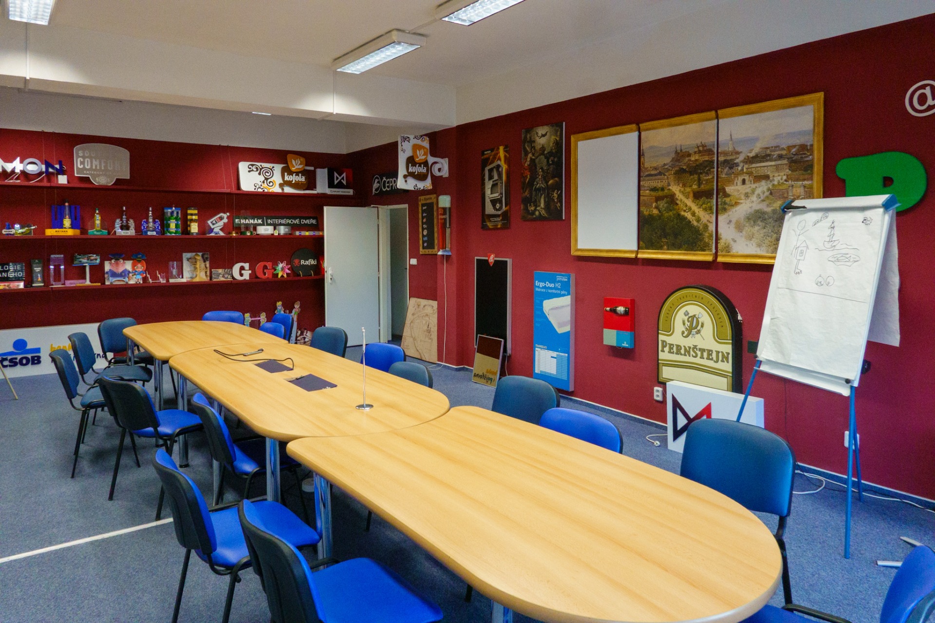 Společná zasedačka.